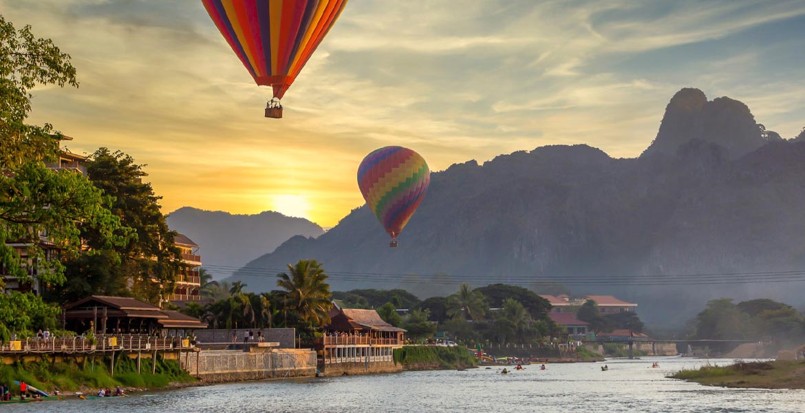 Vang Vieng Hot Air Balloon