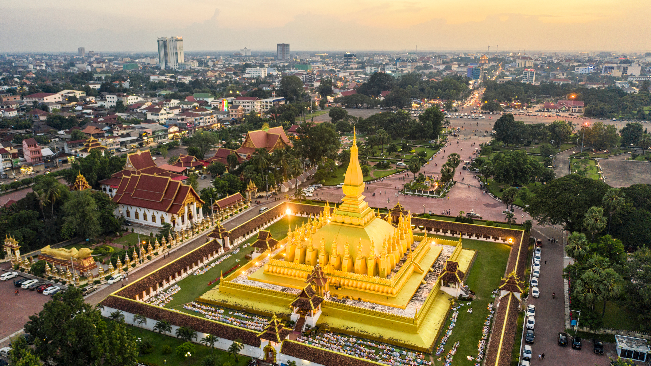 Vientiane Arrival.